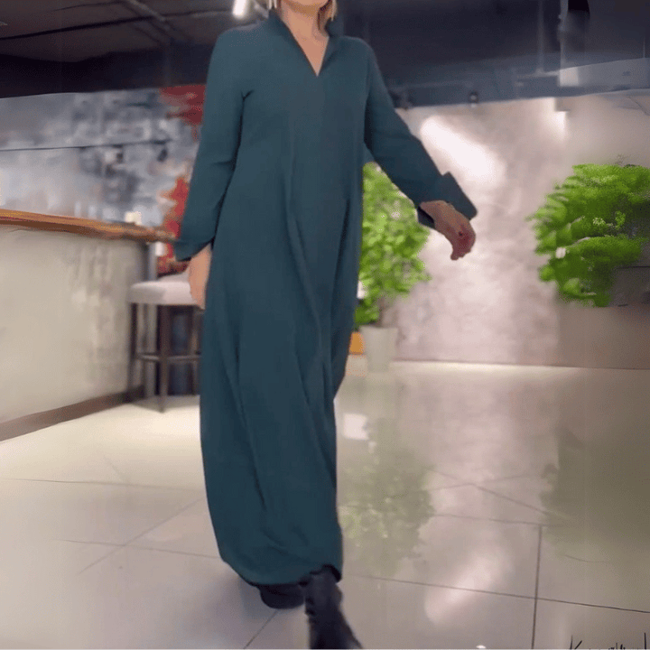 Weit Geschnittenes Maxi Modern