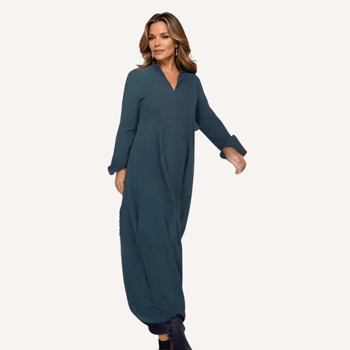 Weit Geschnittenes Maxi Modern