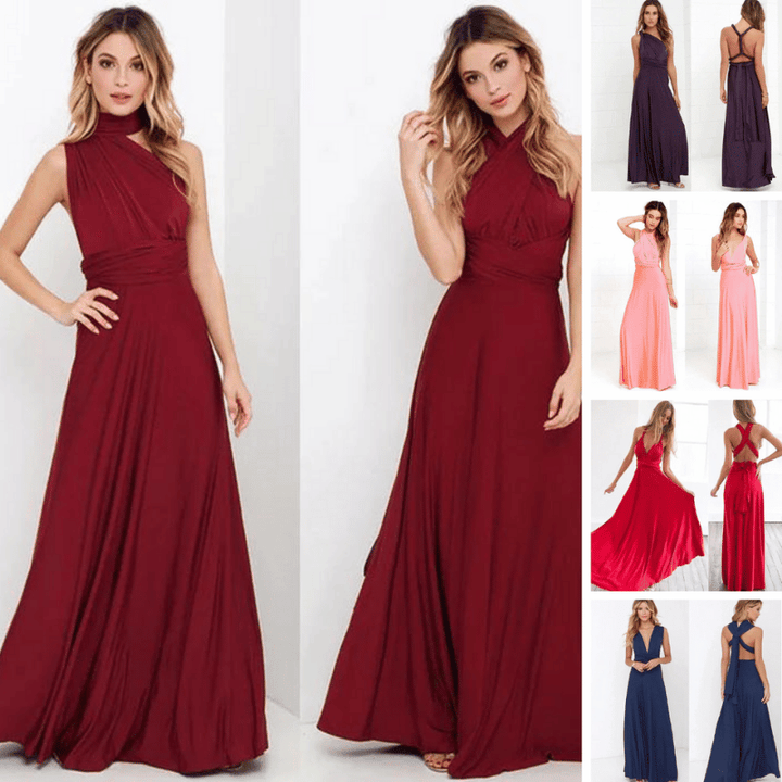 Wandelbares Damen Maxi Vielseitig Elegant
