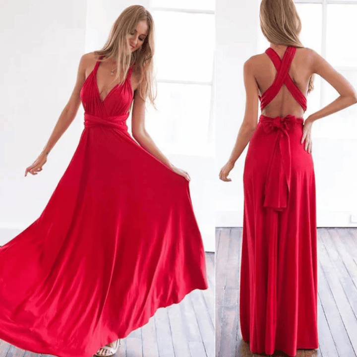 Wandelbares Damen Maxi Vielseitig Elegant