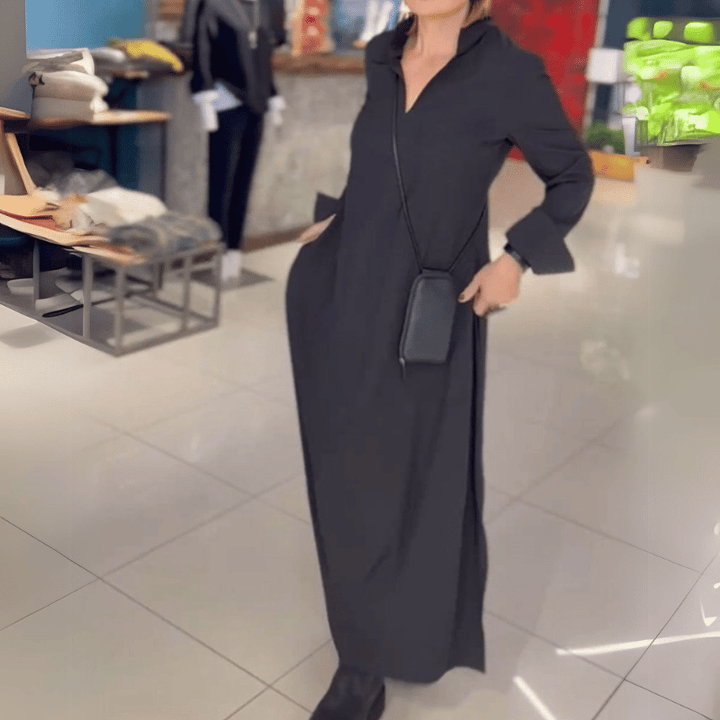 Weit Geschnittenes Maxi Modern