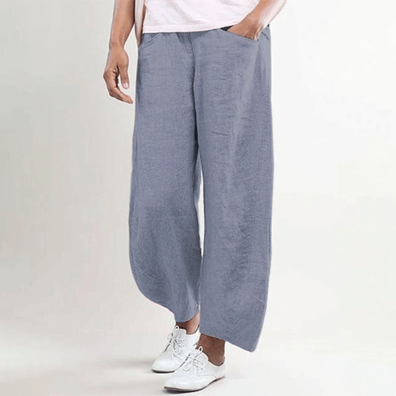 Luftige leichte Damen-Leinenhose