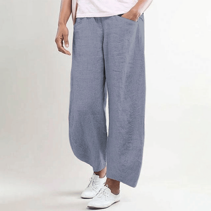 Luftige leichte Damen-Leinenhose