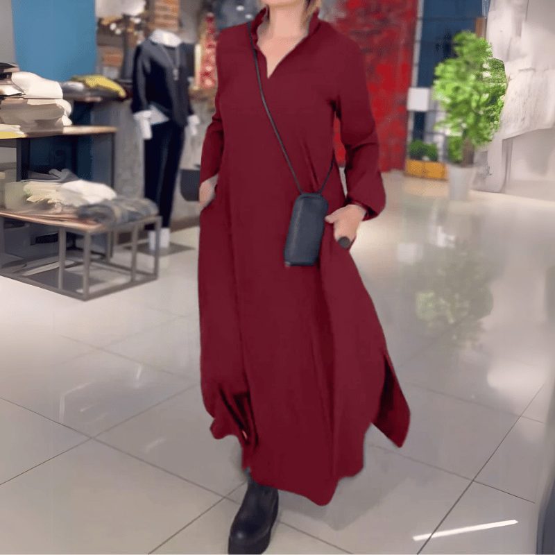 Weit Geschnittenes Maxi Modern