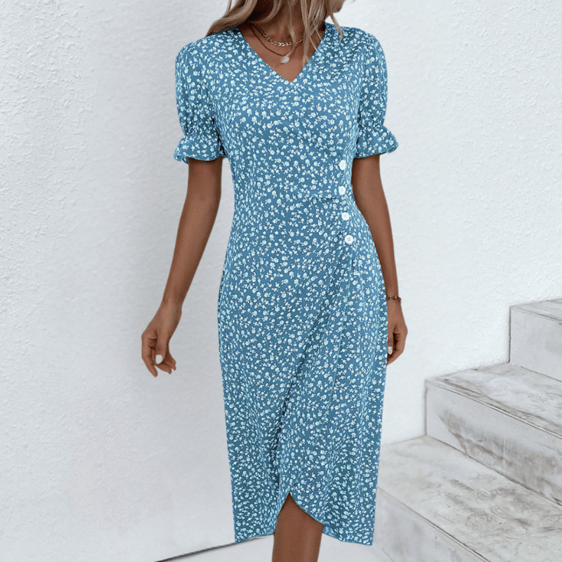 Figurbetontes Wickelkleid für Damen