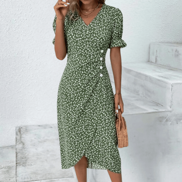 Figurbetontes Wickelkleid für Damen
