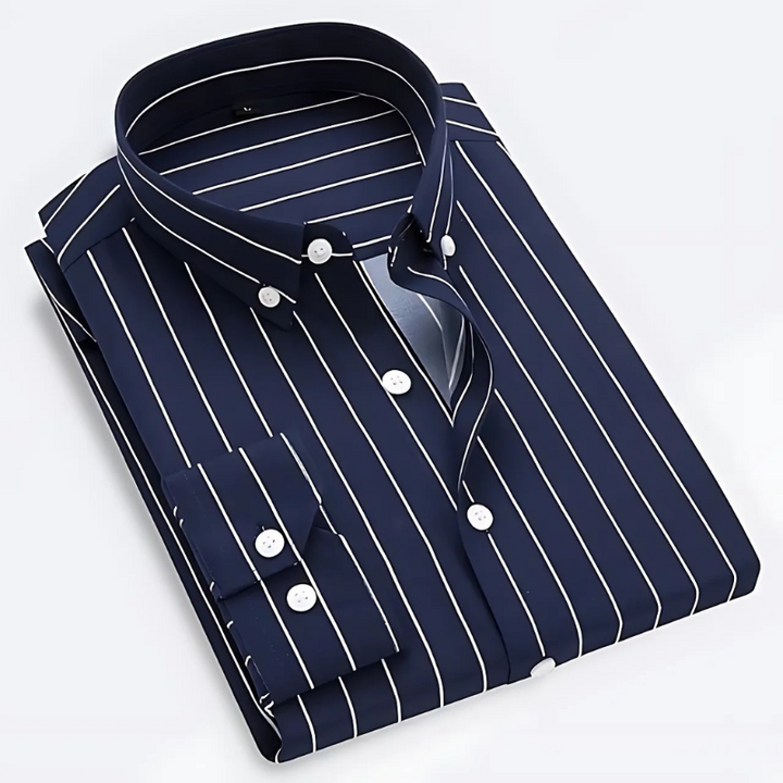 Elegantes gestreiftes Sommerhemd für Herren