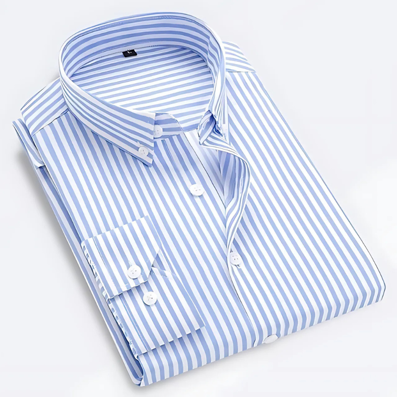 Elegantes gestreiftes Sommerhemd für Herren