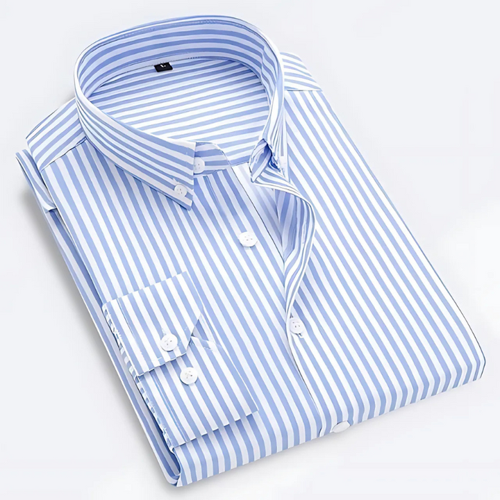 Elegantes gestreiftes Sommerhemd für Herren